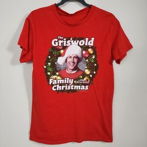 The Griswold Family Christmas National Lampoon's Red Tee shirt Size Small?